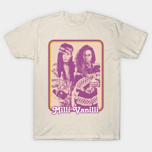 Milli Vanilli \/\ Vintage Style 90s Aesthetic Design T-Shirt by DankFutura